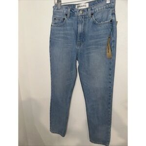 Reformation‎ Julia High Crop Jeans Wash Sky Size 25